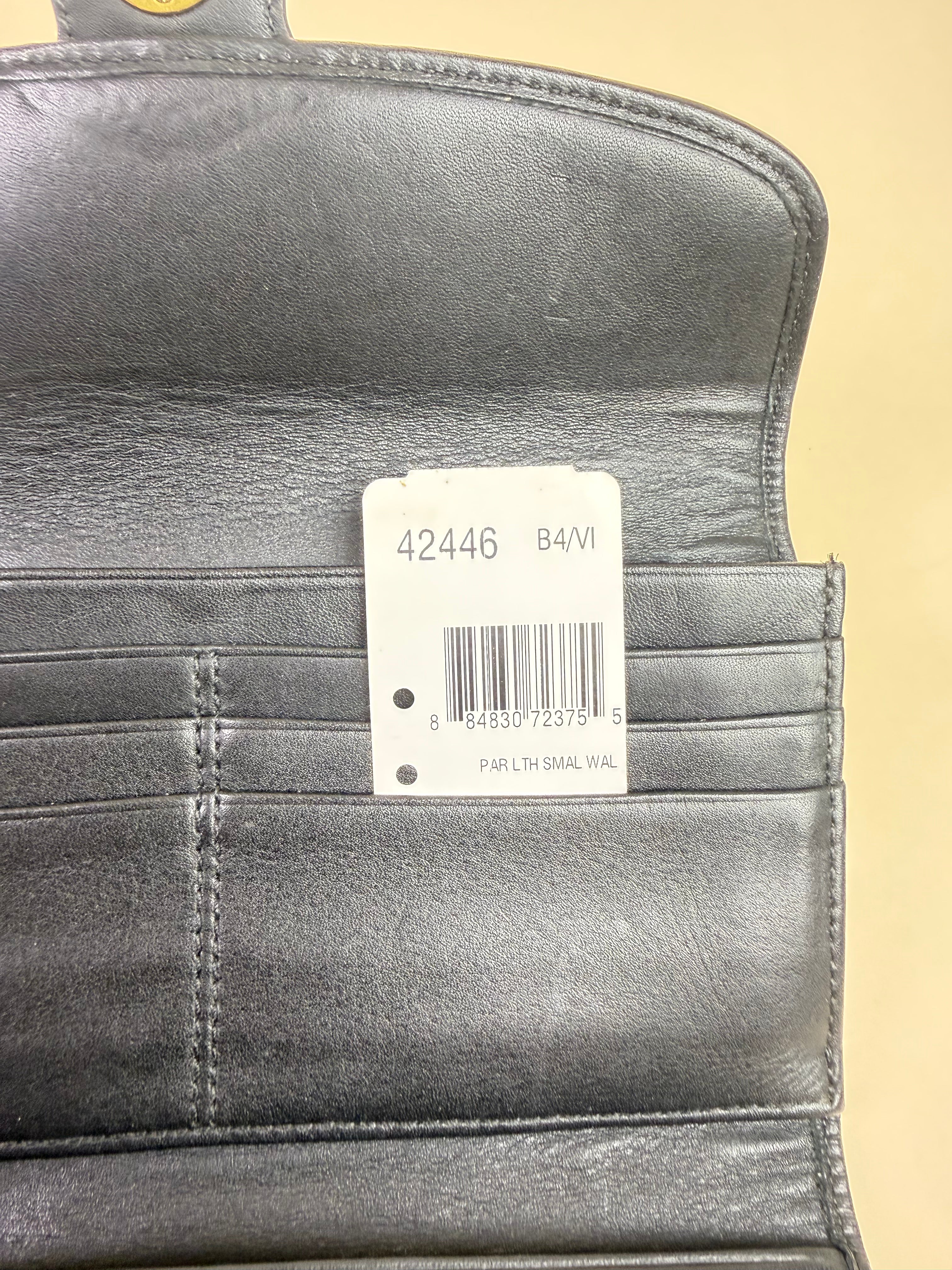Coach Signature Slim Long Turnlock Wallet - Khaki/Denim