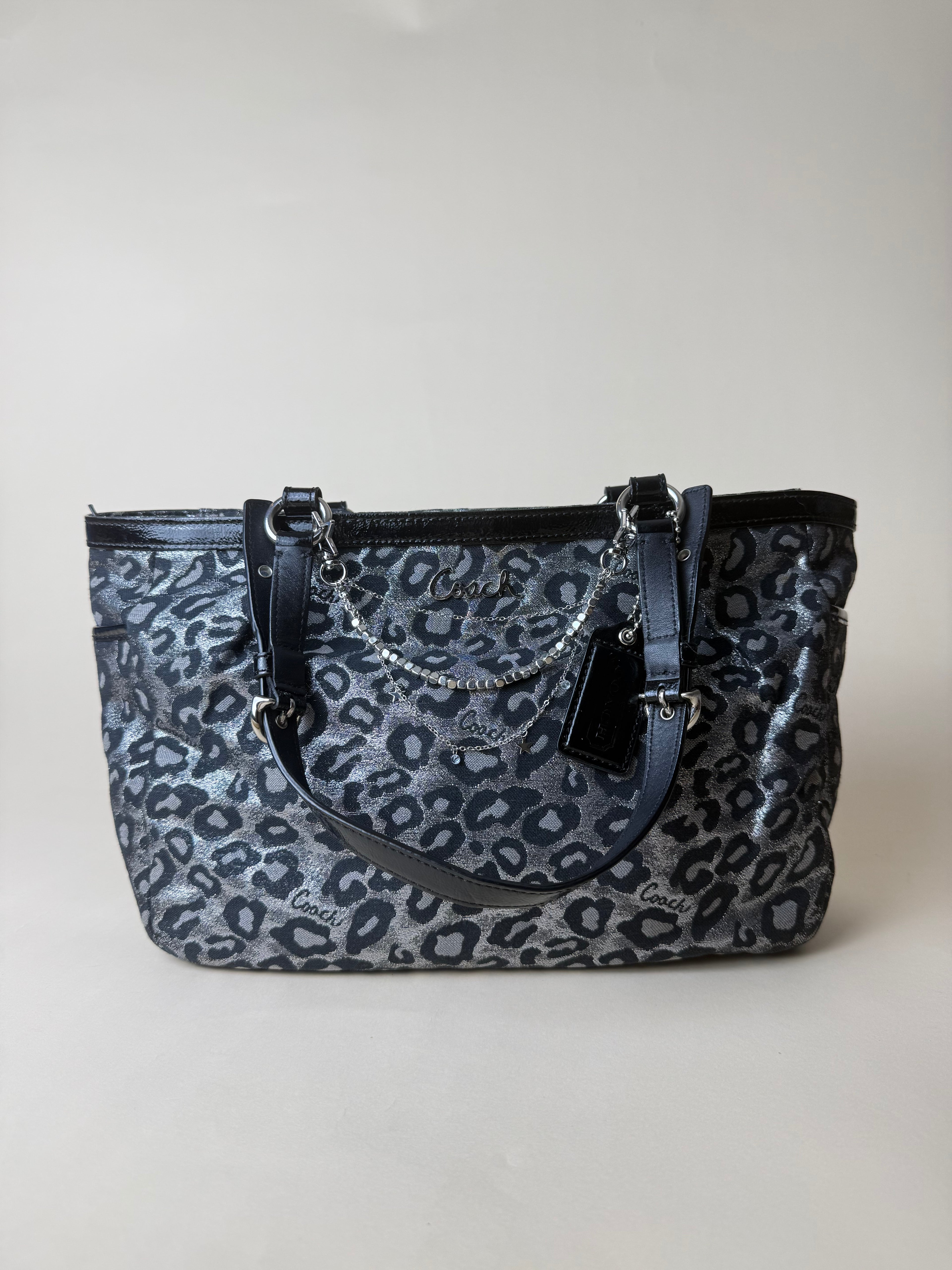 Coach Gallery Ocelot East West Tote