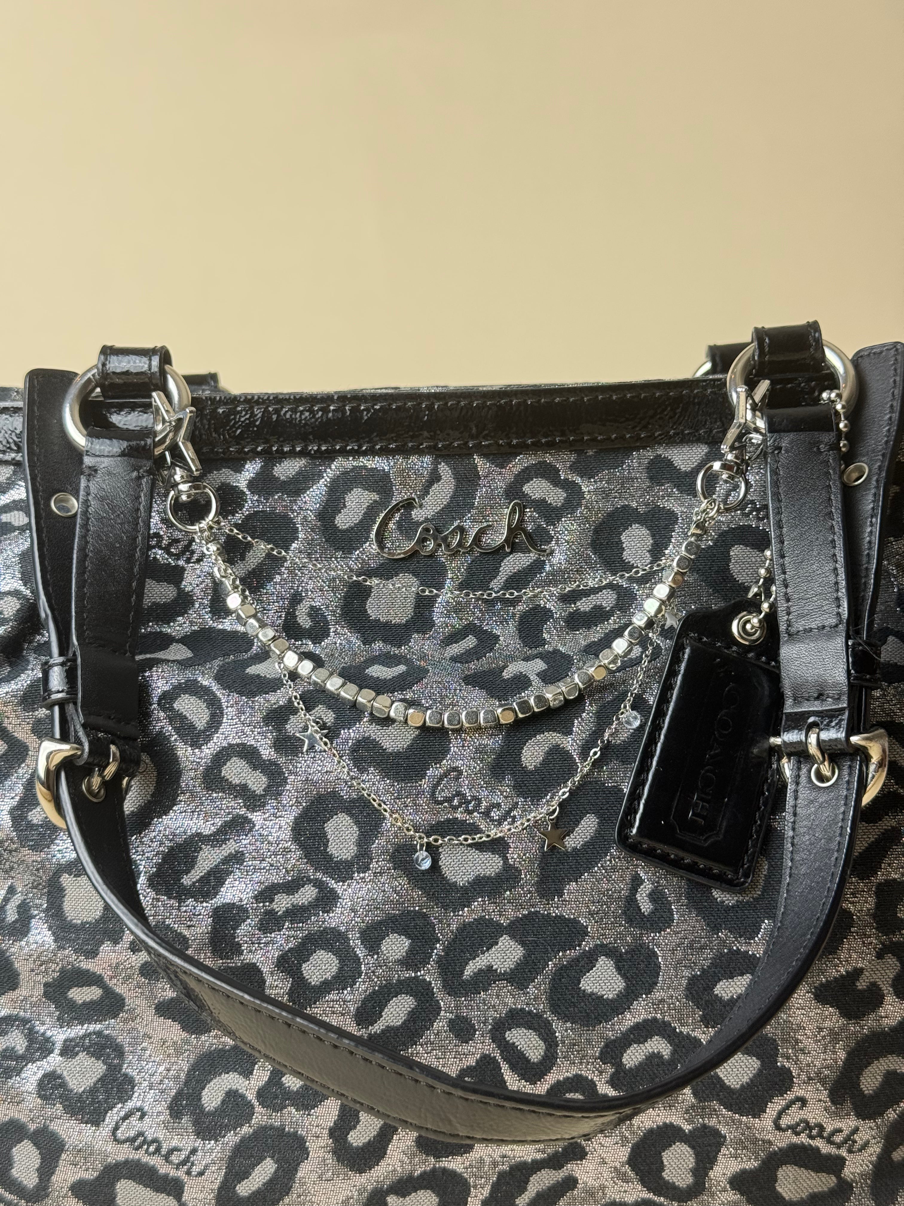 Coach Gallery Ocelot East West Tote