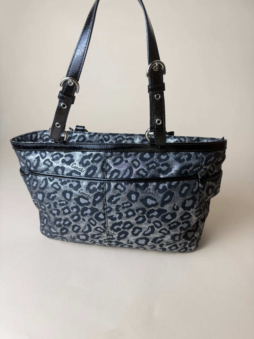 Coach Gallery Ocelot East West Tote