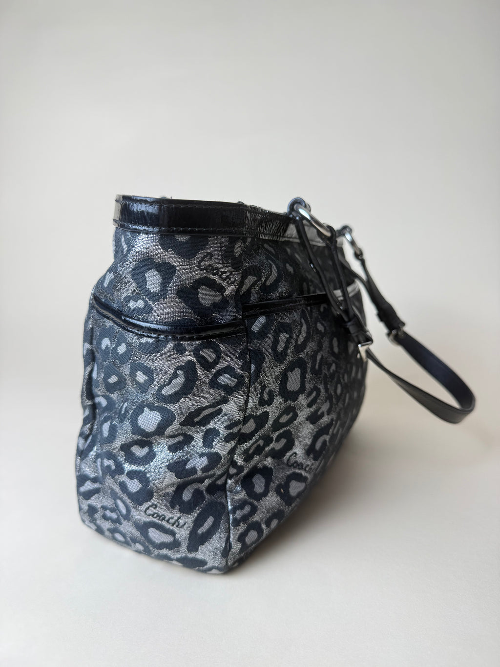 Coach Gallery Ocelot East West Tote