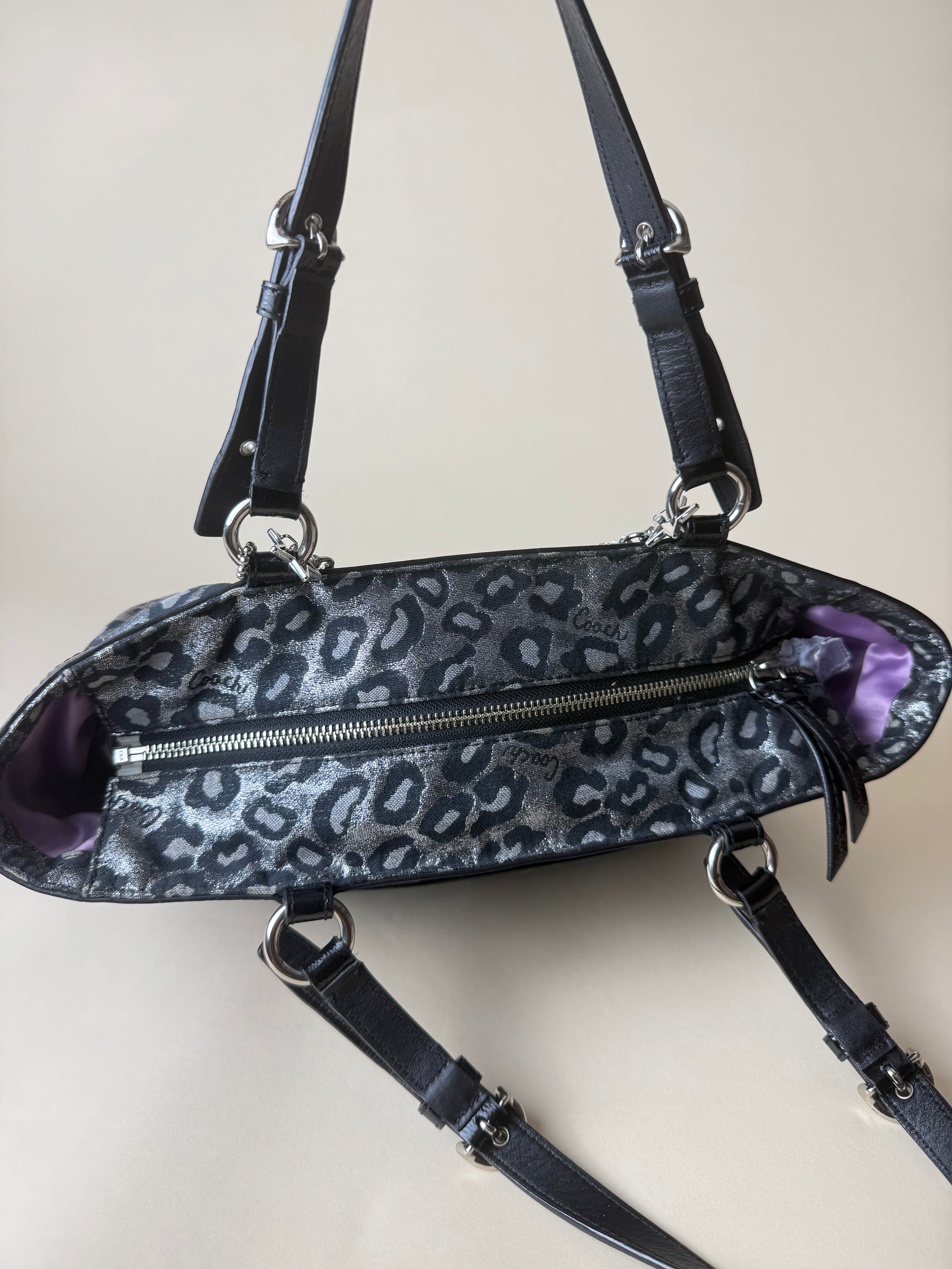 Coach Gallery Ocelot East West Tote