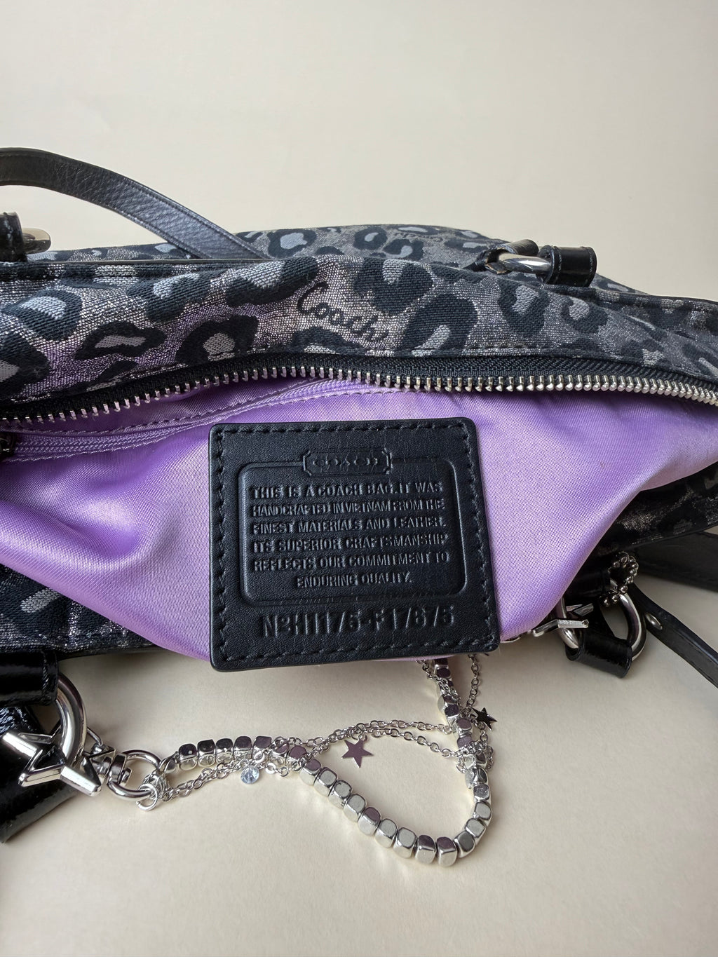 Coach Gallery Ocelot East West Tote