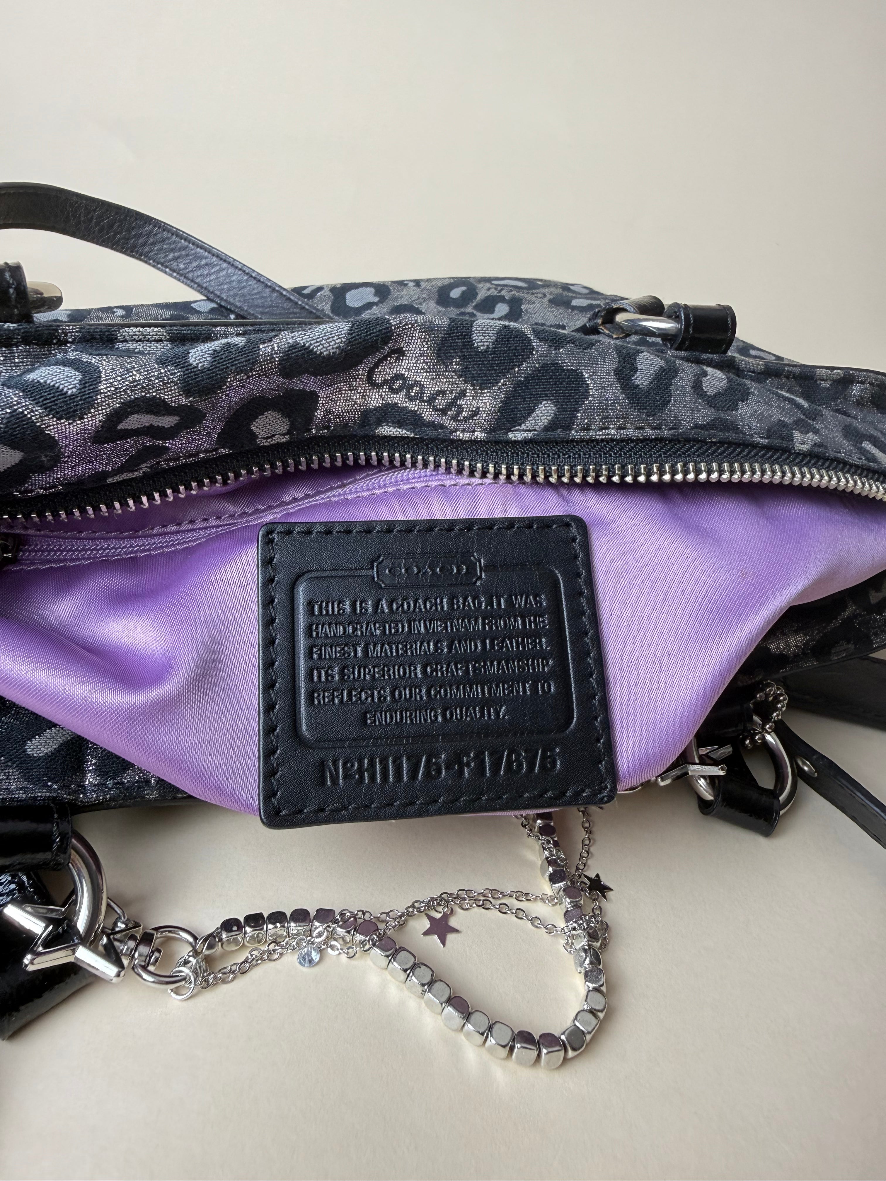 Coach Gallery Ocelot East West Tote