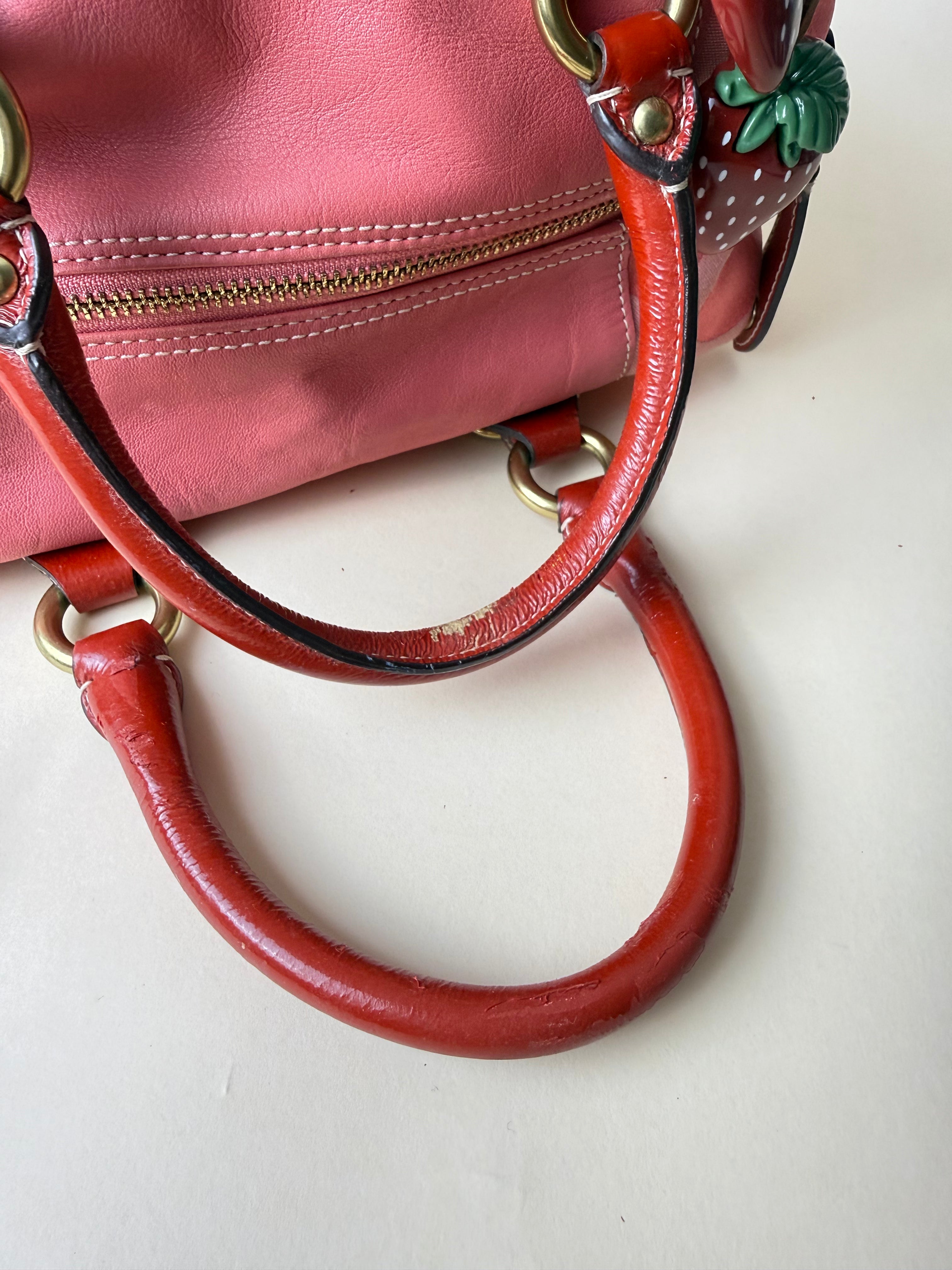 Coach Madison Sabrina Op Art Sateen Convertible Satchel - Barbie Pink