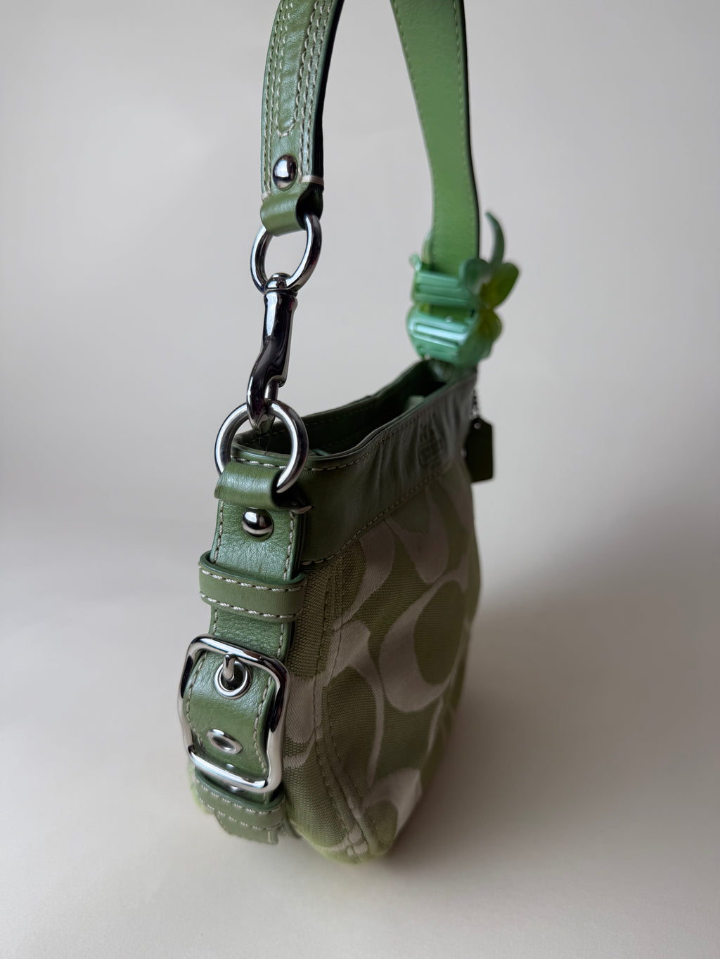 Coach Zoe Mini Signature Shoulder bag - Green