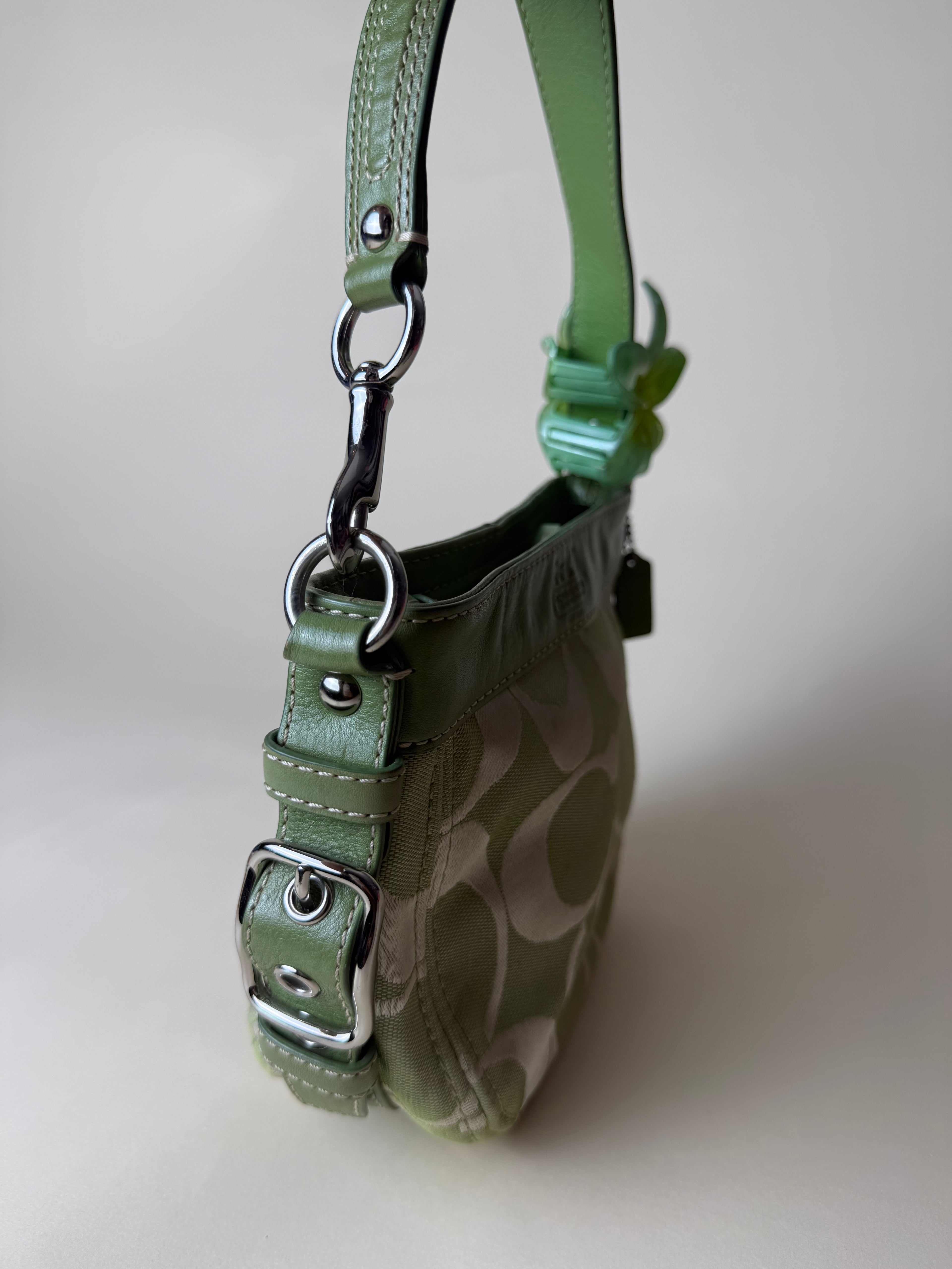 Coach Zoe Mini Signature Shoulder bag - Green