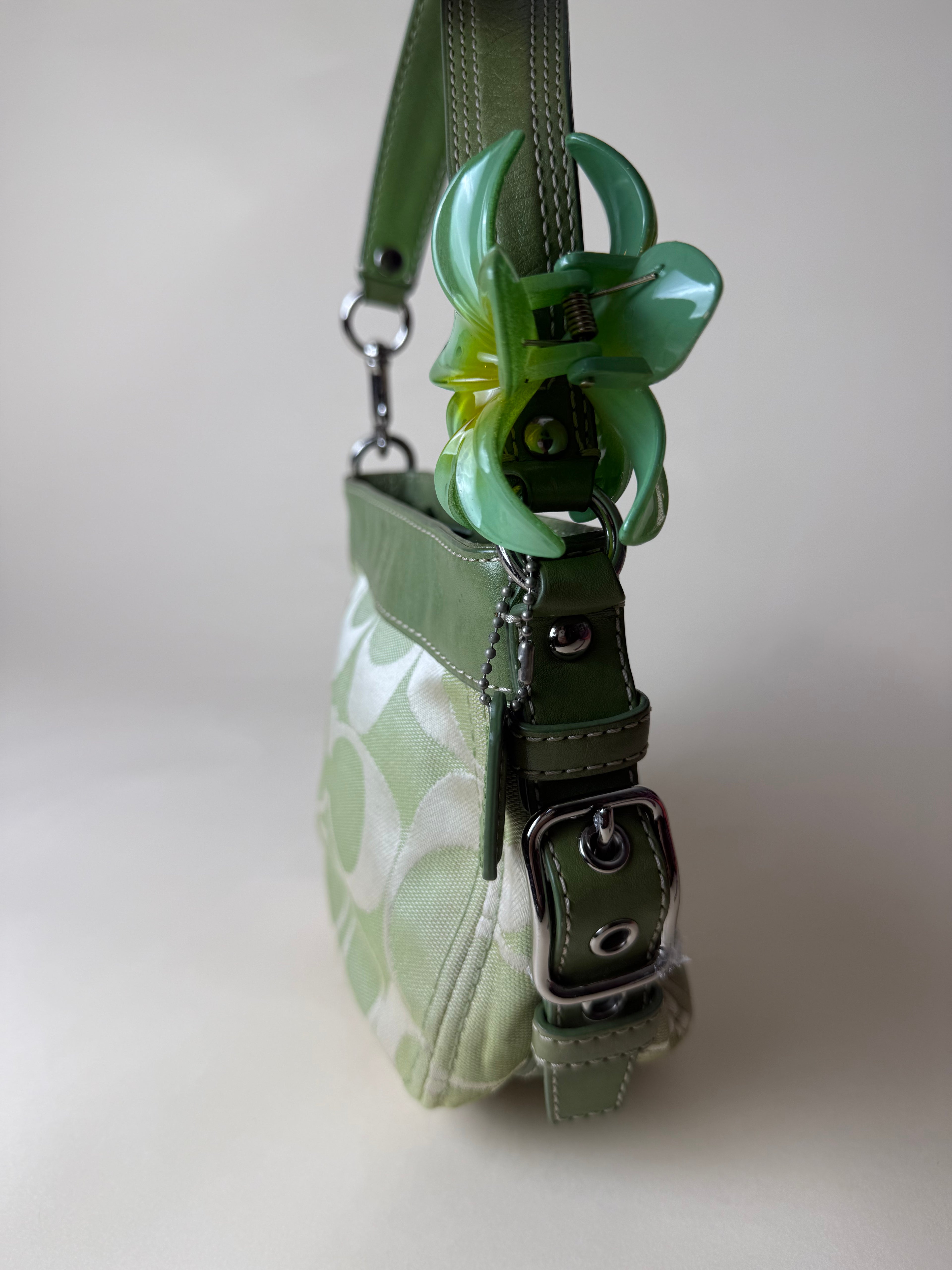 Coach Zoe Mini Signature Shoulder bag - Green
