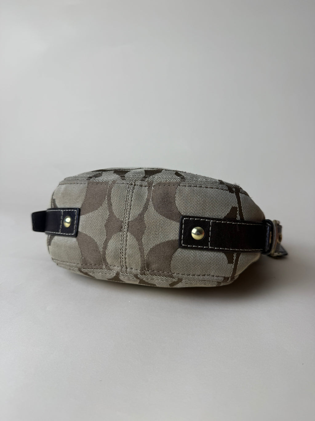 Coach Zoe Mini Signature Shoulder Bag - Brown