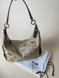 Coach Madison Op Art Hobo Bag - Brown