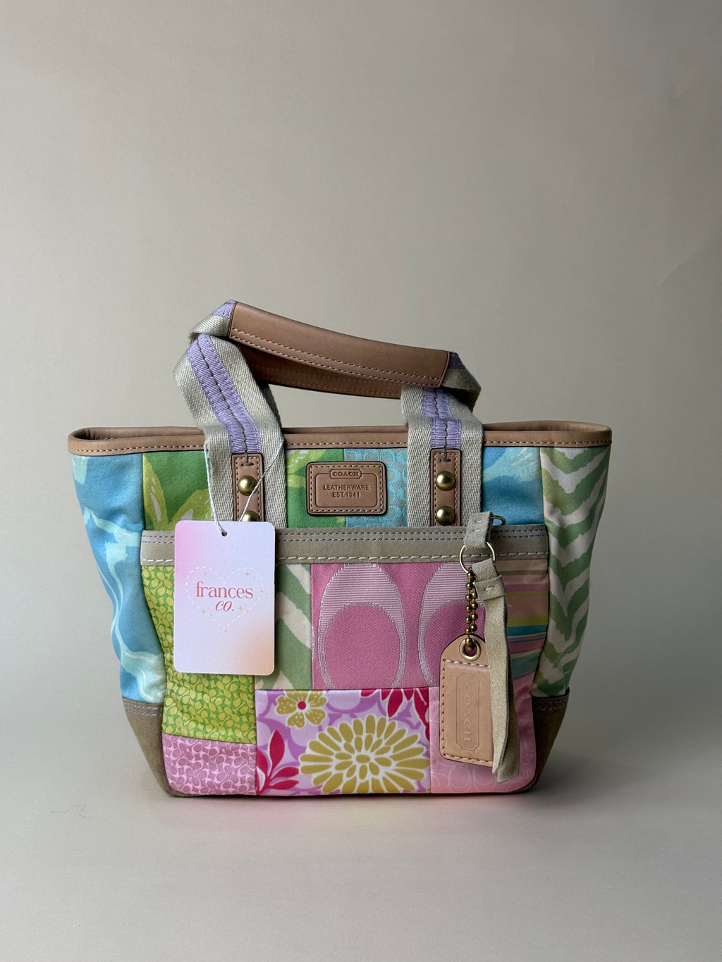 Coach Hamptons Patchwork Tote - Multi