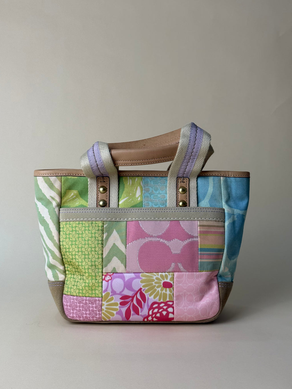 Coach Hamptons Patchwork Tote - Multi