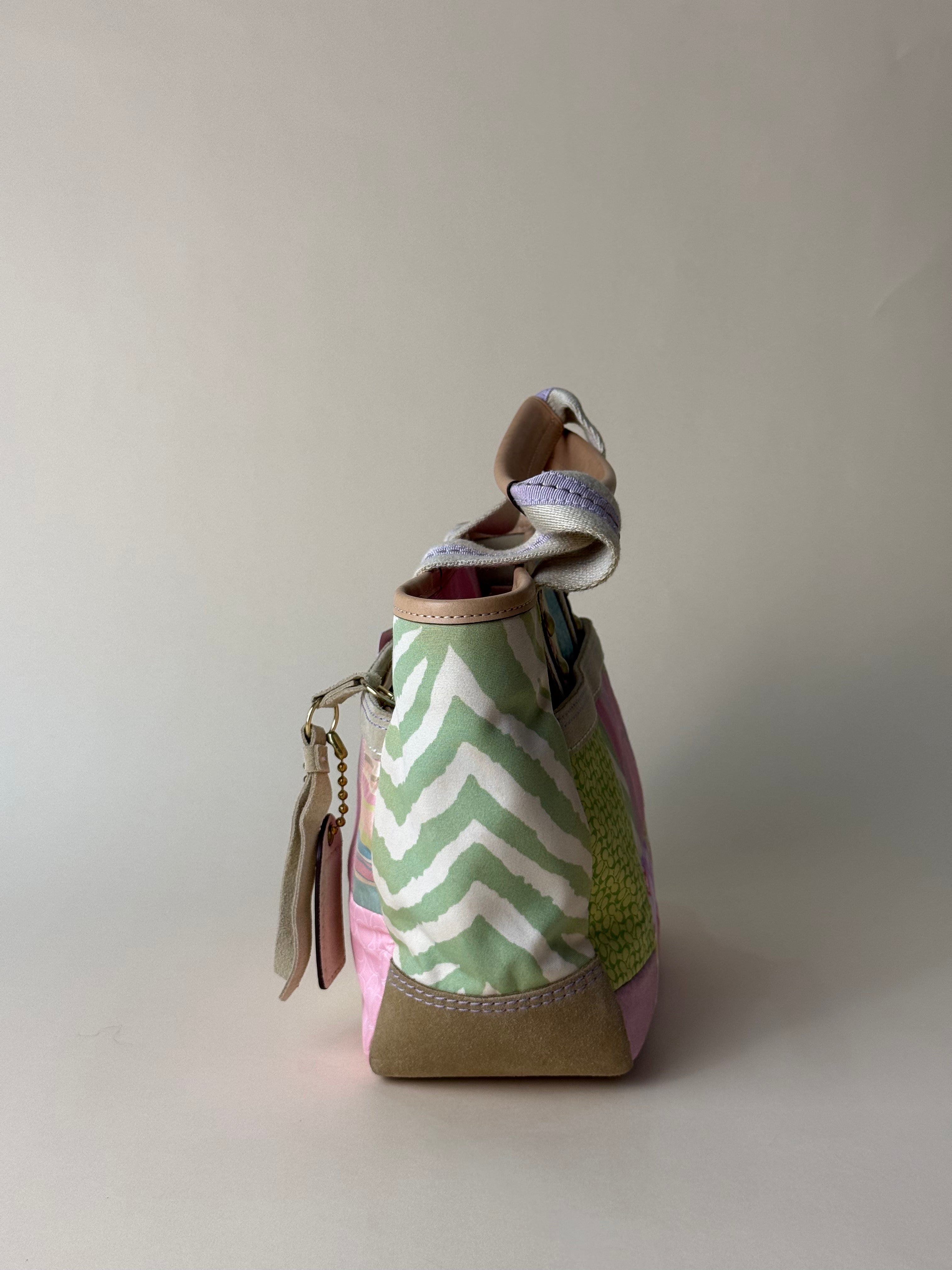 Coach Hamptons Patchwork Tote - Multi