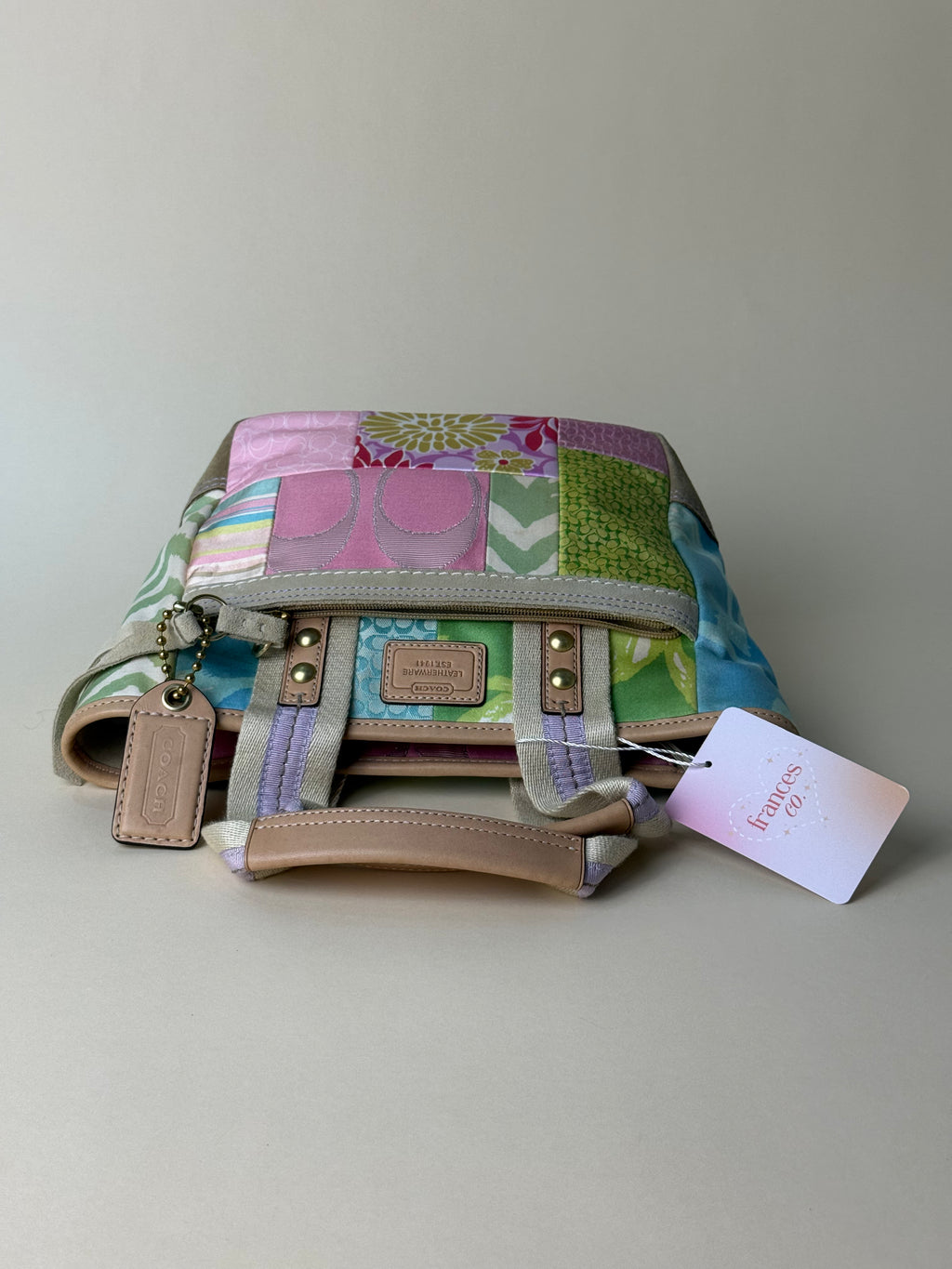 Coach Hamptons Patchwork Tote - Multi