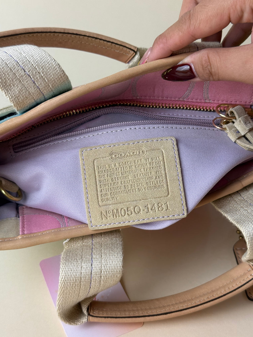 Coach Hamptons Patchwork Tote - Multi