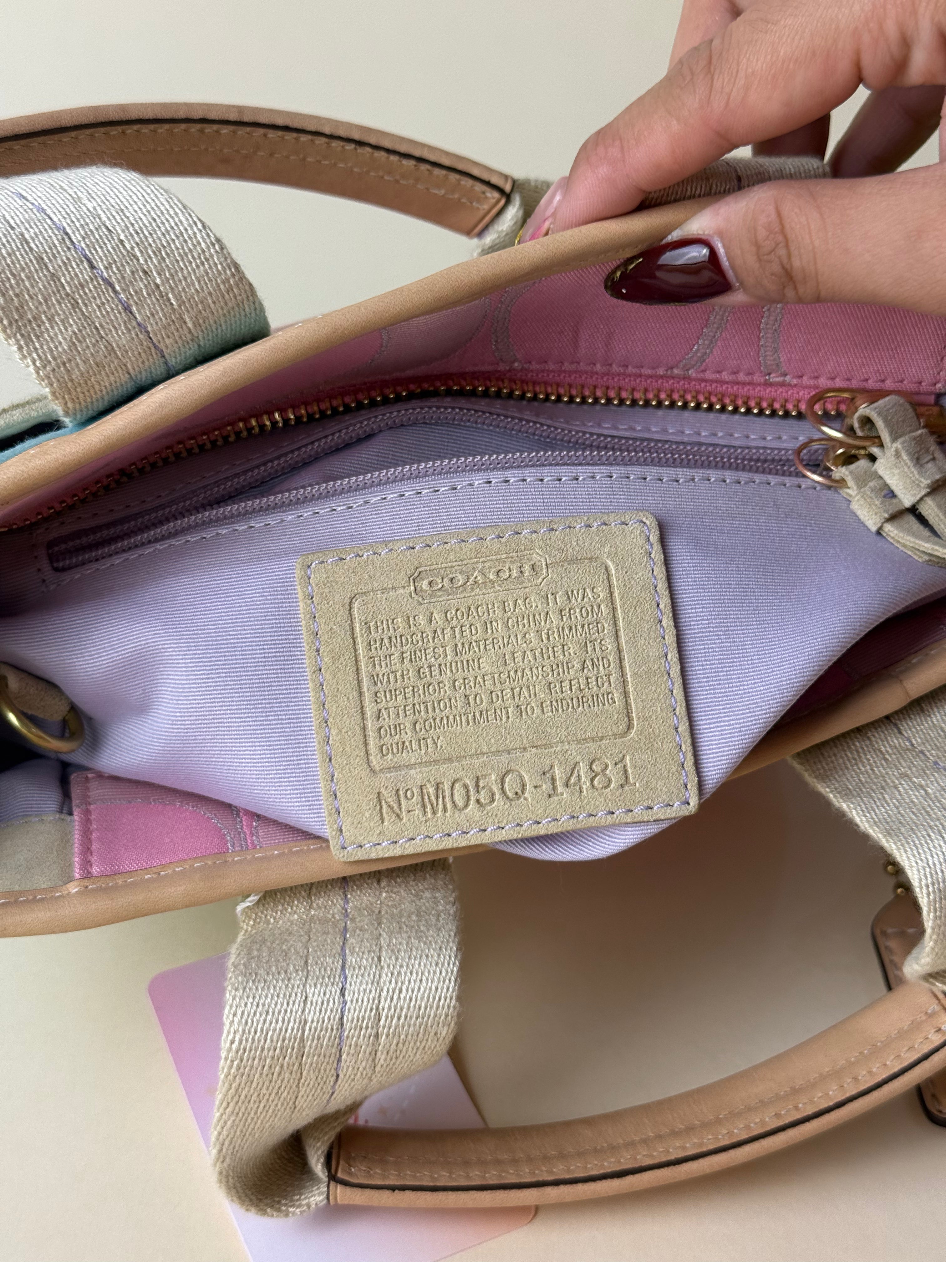 Coach Hamptons Patchwork Tote - Multi