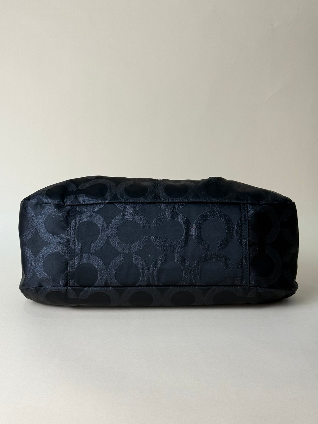 Coach Madison Op Art Glitter Lexi Hobo - Black