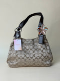 Coach Ashley Small shoulder Bag - Khaki/Brown