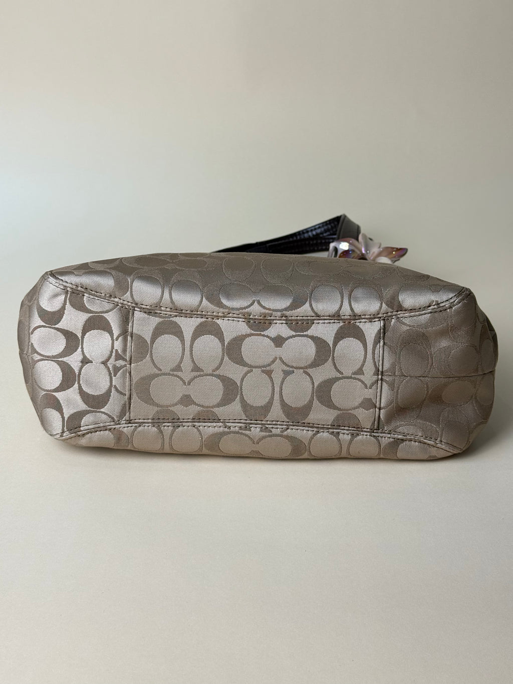 Coach Ashley Small shoulder Bag - Khaki/Brown