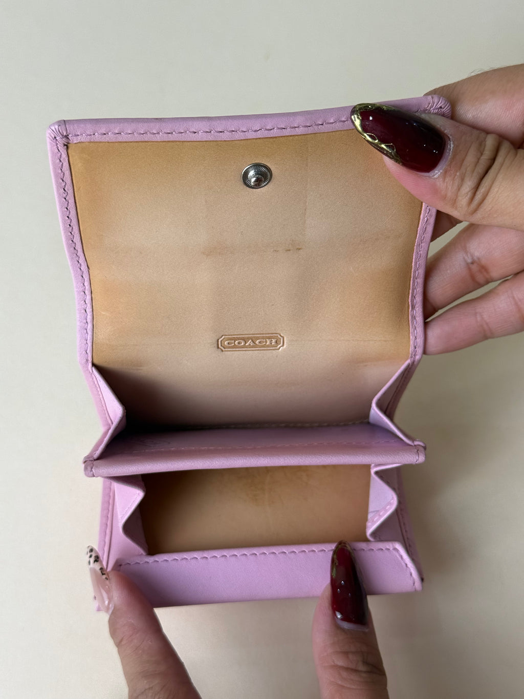 Coach Pink Wallet