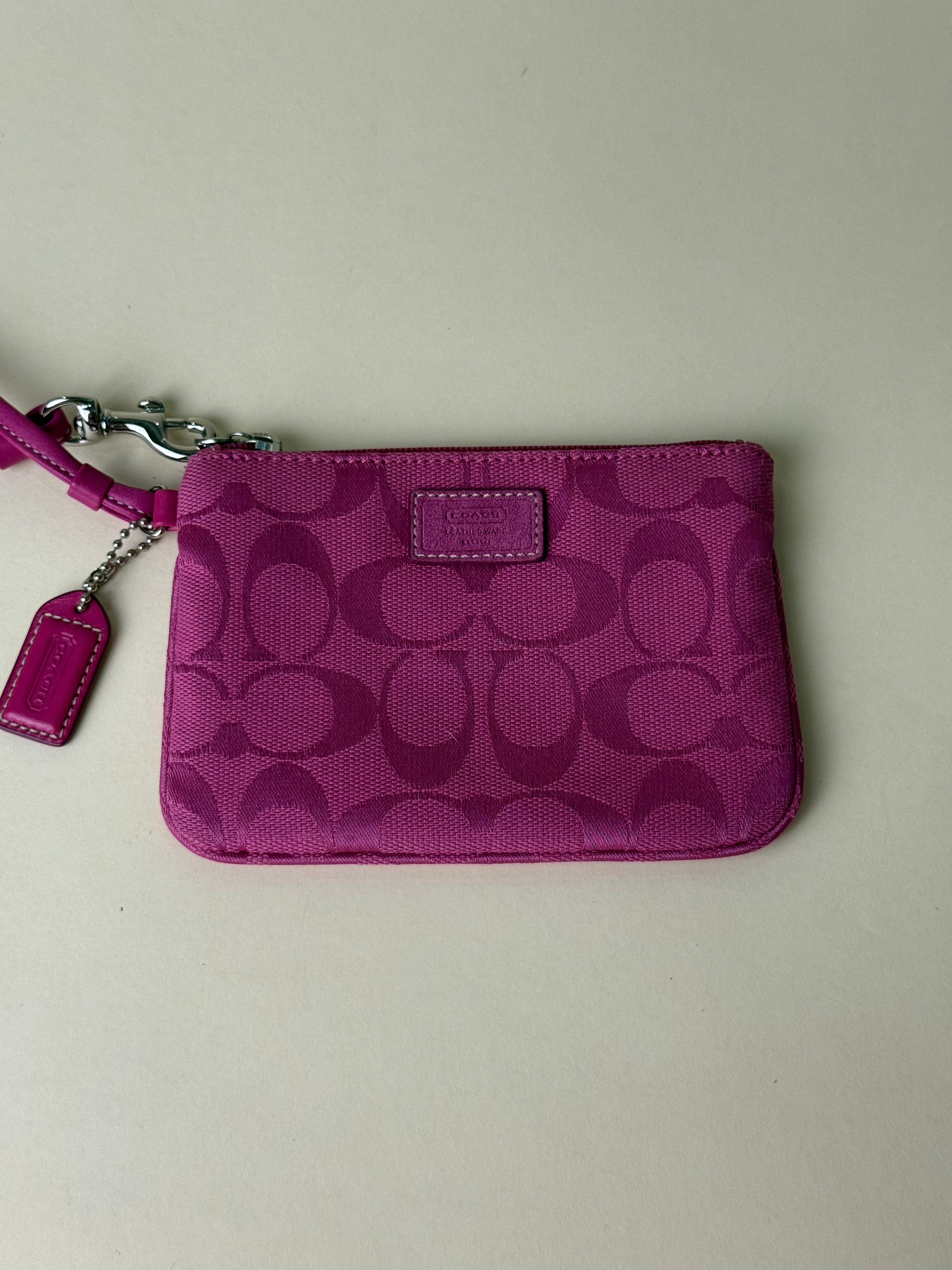 Coach Pink Wallet