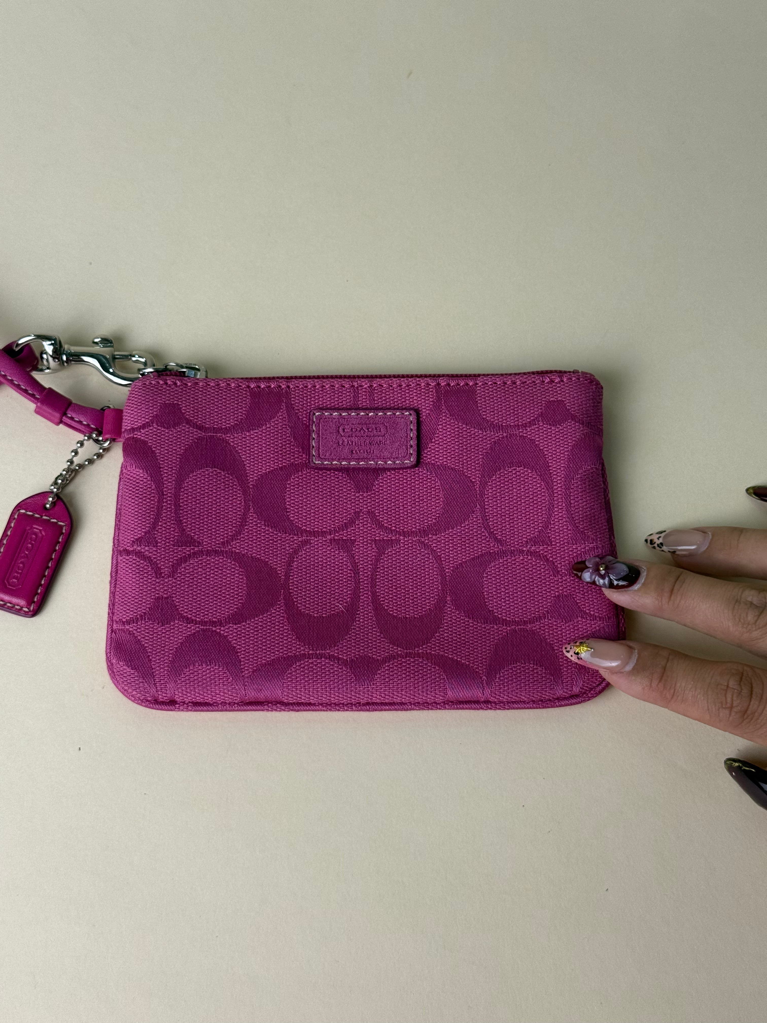 Coach Pink Wallet