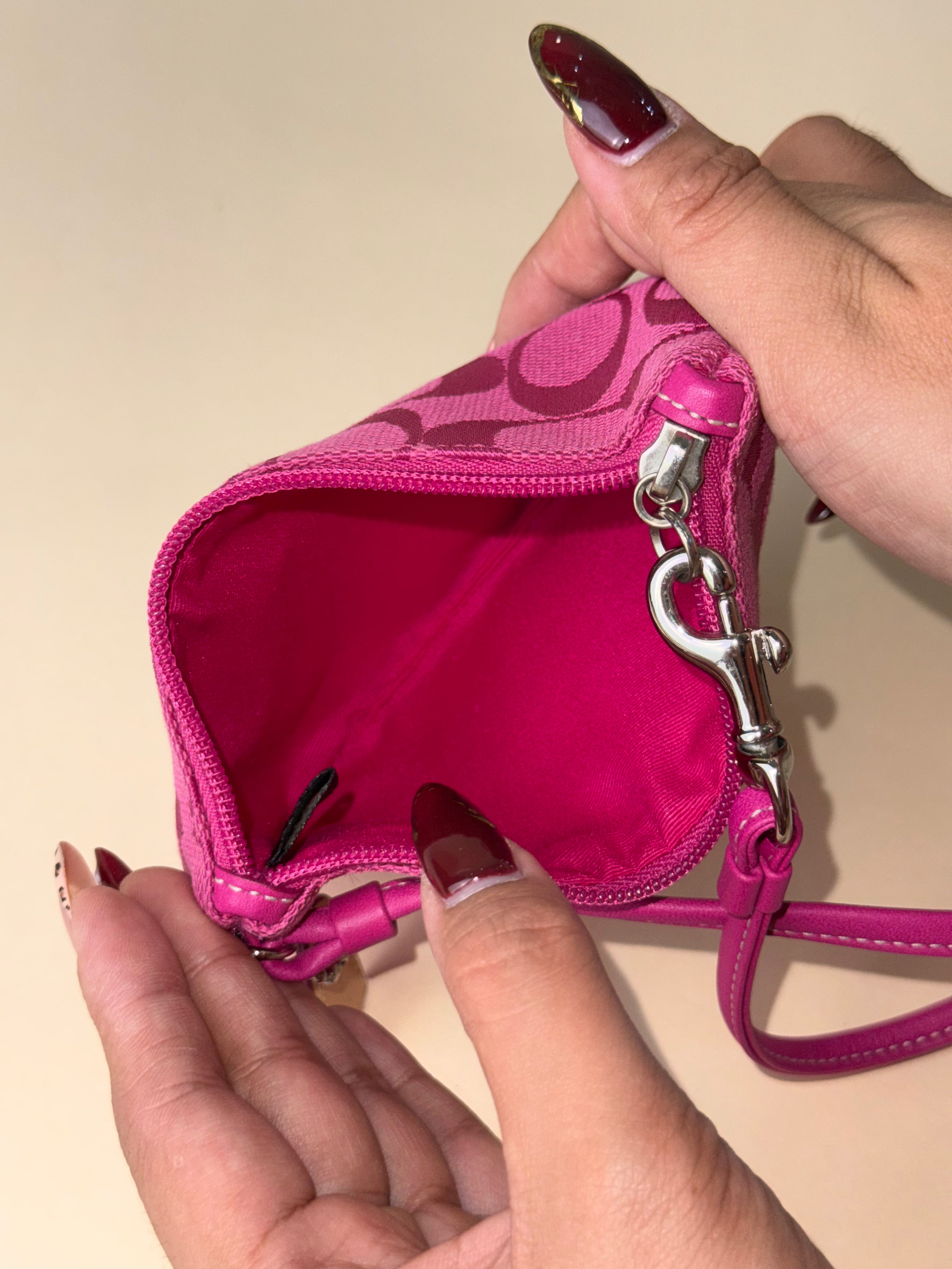 Coach Pink Wallet